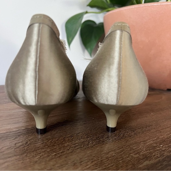 Pedro Garcia Satin & Swarovsky Crystals Heels - Picture 9 of 15